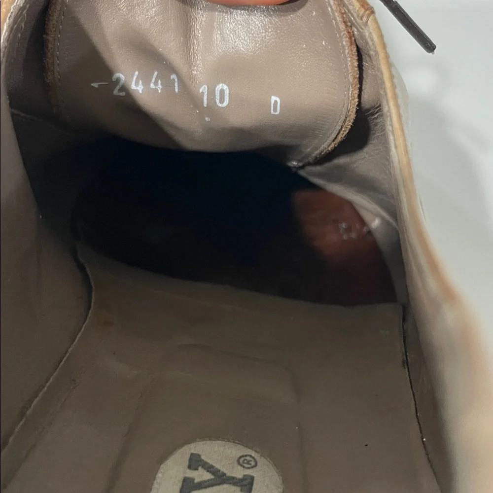 Bally Men's Winston Brogue Captoe Tan Leather Lace-Up Oxford Shoes | 10 - Picture 6 of 9